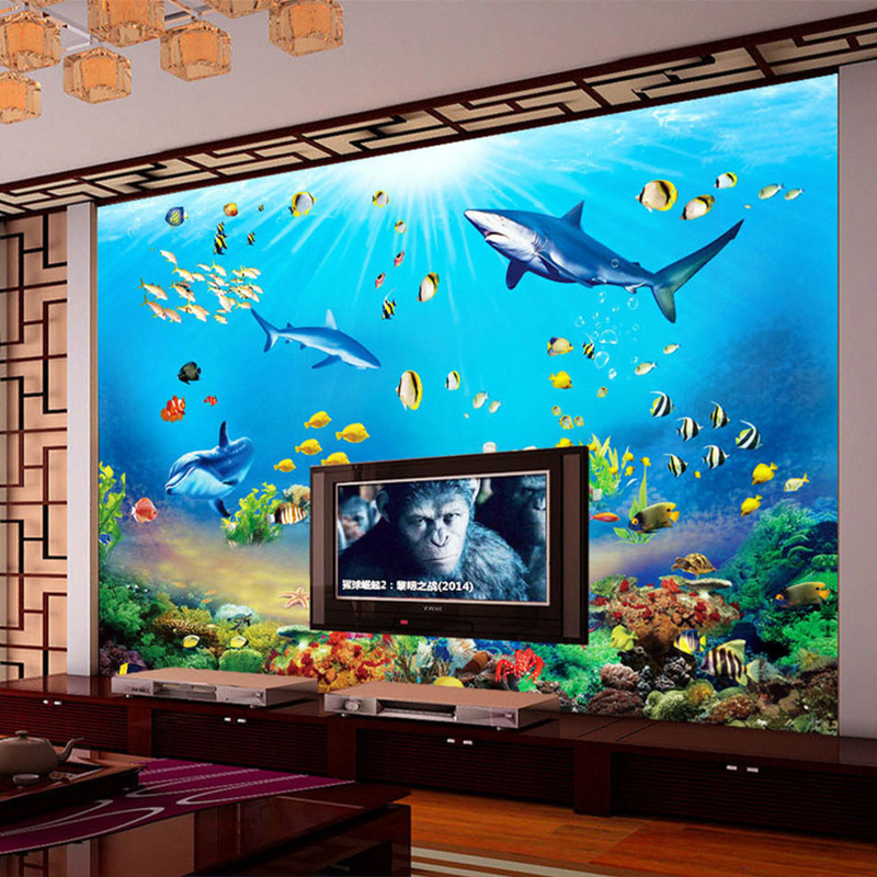 Aquarium Fish Live Wallpaper - Papel Pintado 写真壁紙 HD 水中世界 サメ