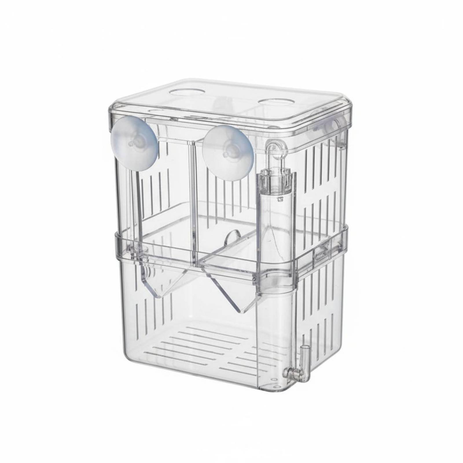 Aquarium Fishes - 二層水槽飼育タンク稚魚隔離分離器透明孵化箱水槽用品用