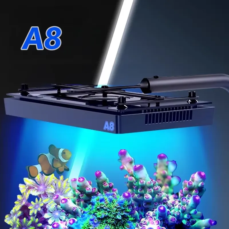 Aquarium Fishes - A8SE II Max Blue 240W WiFiアプリ制御可能