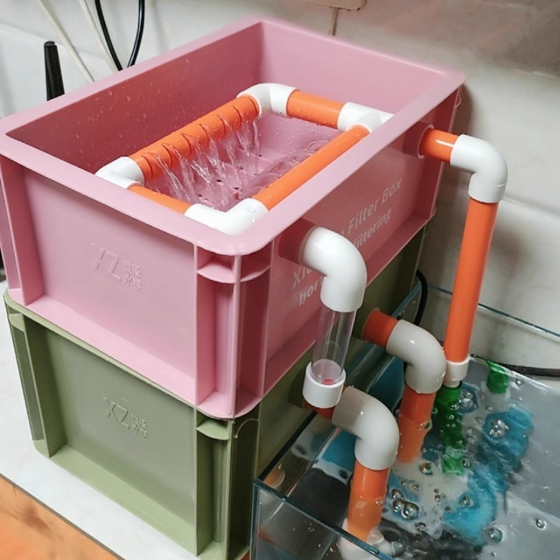 水槽用外部フィルターボックス、魚飼育池用大型水循環フィルター - Fish Tank Filter Aquarium のレビューと価格