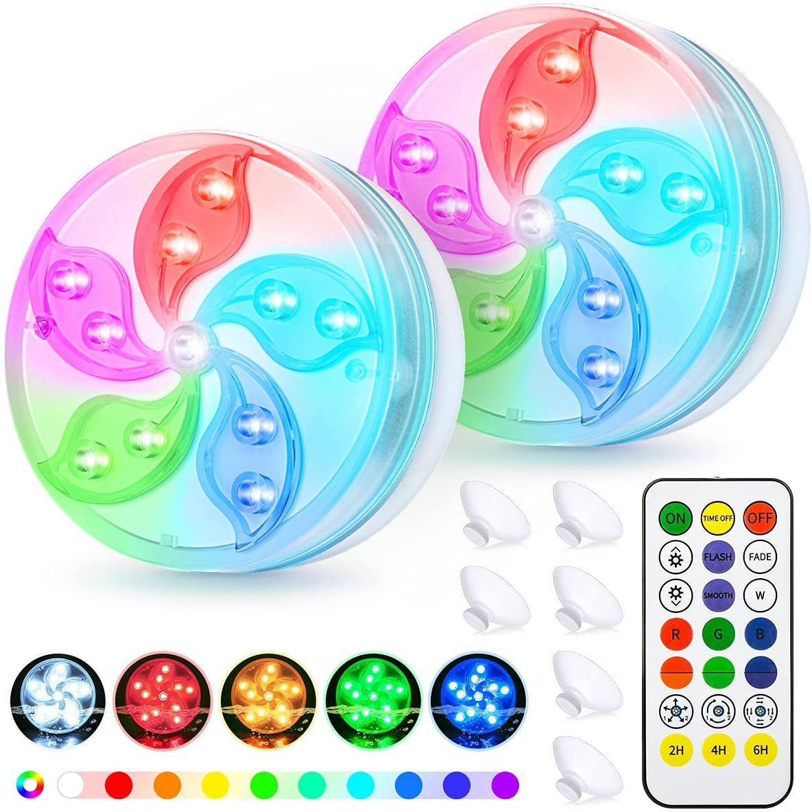 LED スイミングプールダイビングライト RGB 5050  - Aquarium Fish Big のレビューと価格