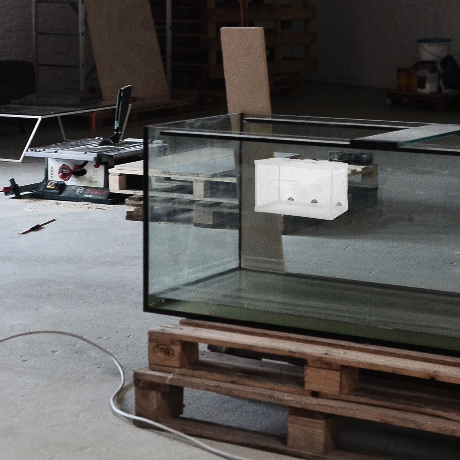 大型水槽用魚網 孵卵器 インキュベーター ポリエステルメッシ - Aquarium Fish Big のレビューと価格