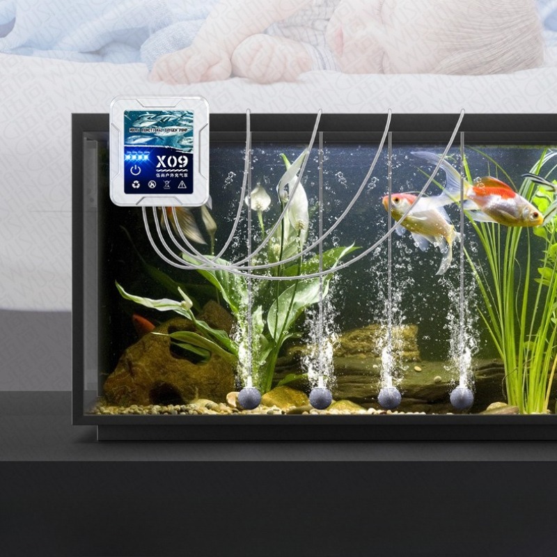 水槽アクセサリー電動エアポンプ家庭繁殖用屋外釣り海産物市場水 - Aquarium Fish Market のレビューと価格