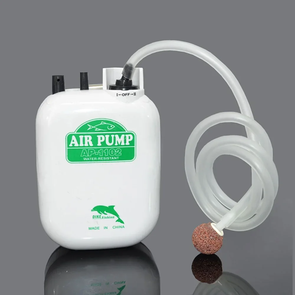 耐水性大容量バッテリー式釣り用エアポンプ、釣り用酸素供給ポン - Aquarium Fish Big のレビューと価格