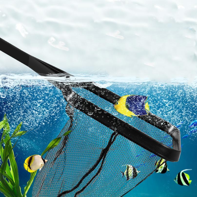 魚釣り用プラスチック伸縮ネットコピー釣り網大型水槽装飾用ロン - Aquarium Fish Big のレビューと価格