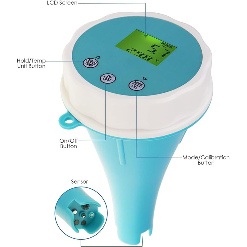 6-in-1スマート水質モニター：EC、PH、ORP、温度、 - Aquarium Fishes のレビューと価格
