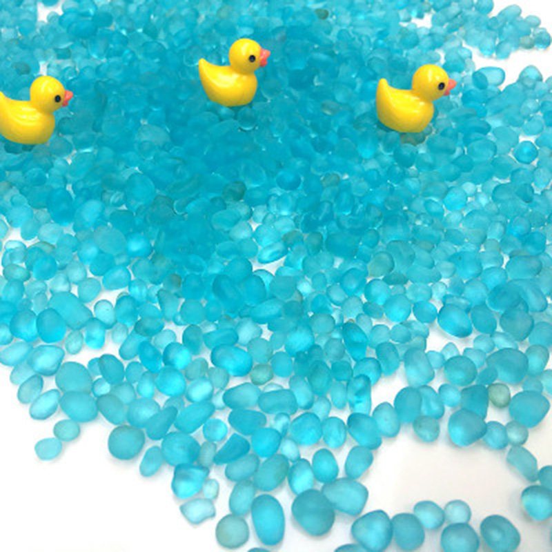 カラフルな石の水槽岩ペット噴水砂庭の装飾ミニチュアテラリウム - Aquarium Fish Guppy のレビューと価格