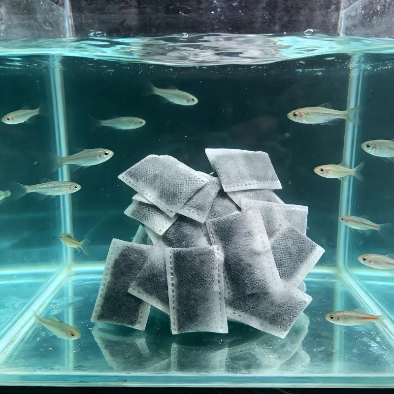 10/20/40個入り水槽活性炭バッグ水槽フィルターメディア - Fish Tank Filter Aquarium のレビューと価格
