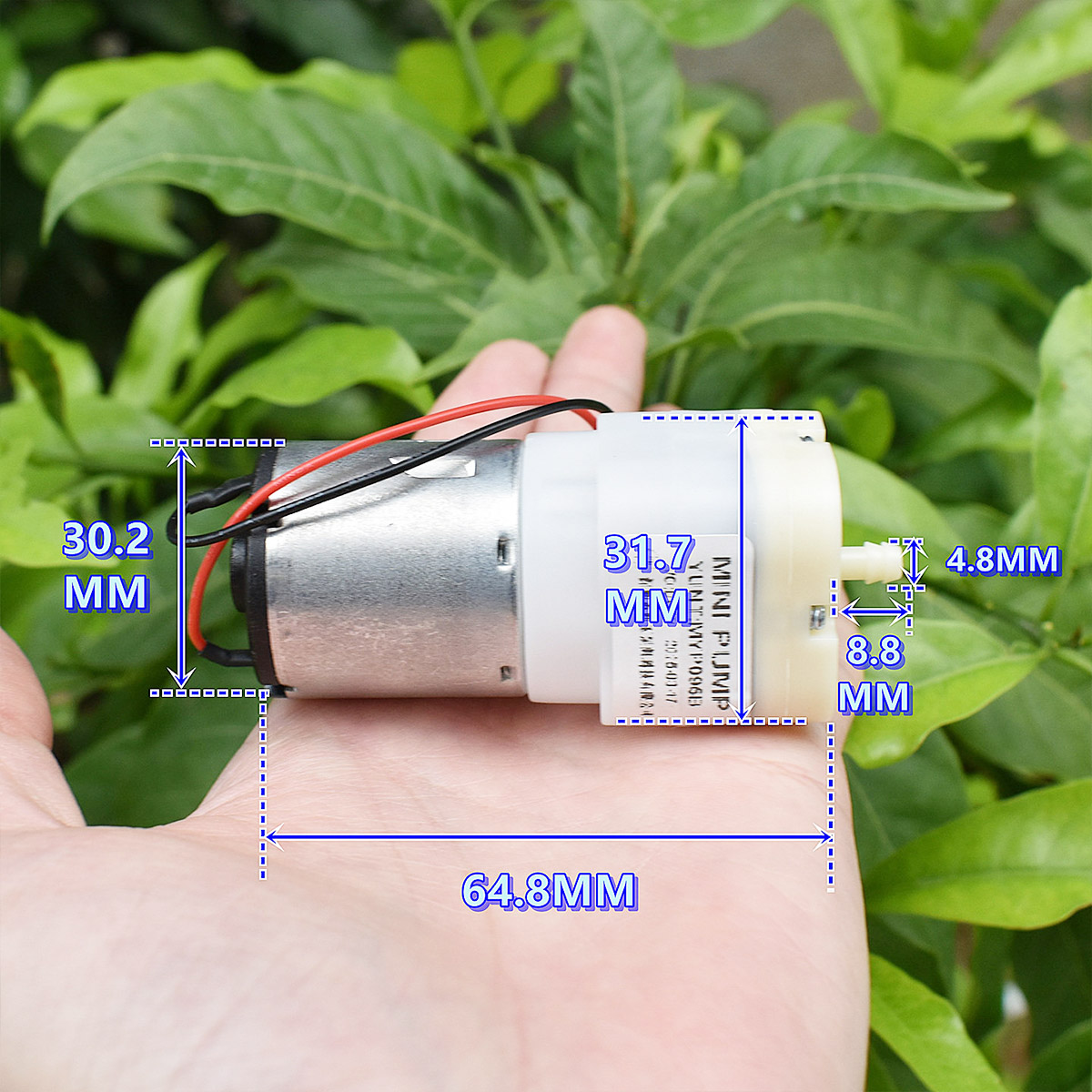 ミニ528エアポンプDC 3.7V 5V 6V 7L/min - Aquarium Fish Big のレビューと価格