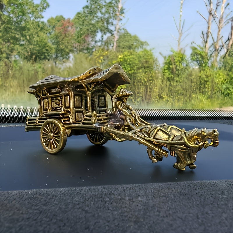 ヴィンテージ真鍮製ダブルエイプ馬車飾り1/4個 - 芸術的な - Aquarium Fish Guppy のレビューと価格