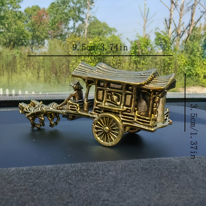 ヴィンテージ真鍮製ダブルエイプ馬車飾り1/4個 - 芸術的な - Aquarium Fish Guppy のレビューと価格