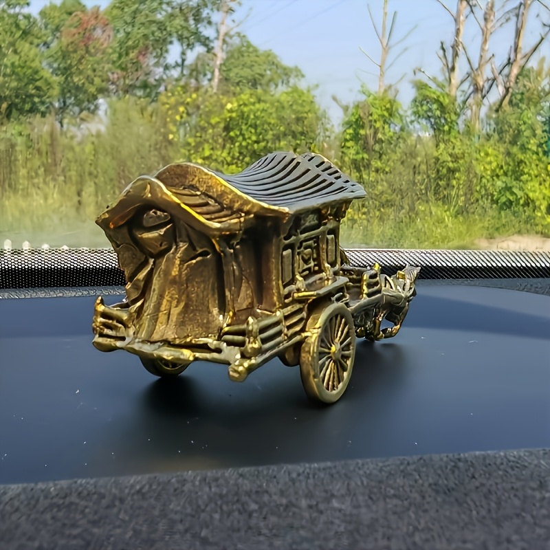 ヴィンテージ真鍮製ダブルエイプ馬車飾り1/4個 - 芸術的な - Aquarium Fish Guppy のレビューと価格